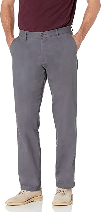 Photo 1 of Amazon Essentials Men's Classic-Fit Wrinkle-Resistant Flat-Front Chino Pant
SIZE 36X34. PRIOR USE.