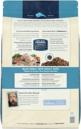 Photo 2 of Blue Buffalo Life Protection Formula Natural Adult Small Bite Dry Dog Food, Chicken and Brown Rice 30-lb
BB 05/2022.