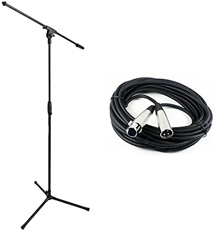 Photo 1 of Amazon Basics Tripod Boom Microphone Stand. DOES NOT INCLUDE CABLE.
PRIOR USE.