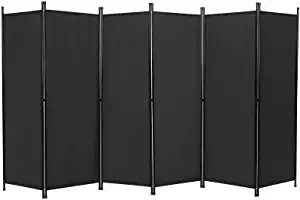 Photo 1 of 6-Panel Indoor Room Divider, Screen Movable Room Screen Separator Wall Protective Privacy Furniture Indoor Bedroom(Black)
PRIOR ASSEMBLY & USE. 