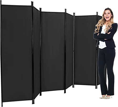 Photo 2 of 6-Panel Indoor Room Divider, Screen Movable Room Screen Separator Wall Protective Privacy Furniture Indoor Bedroom(Black)
PRIOR ASSEMBLY & USE. 