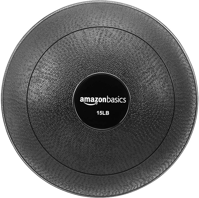 Photo 1 of Amazon Basics Exercise Slam Ball, Smooth Grip
