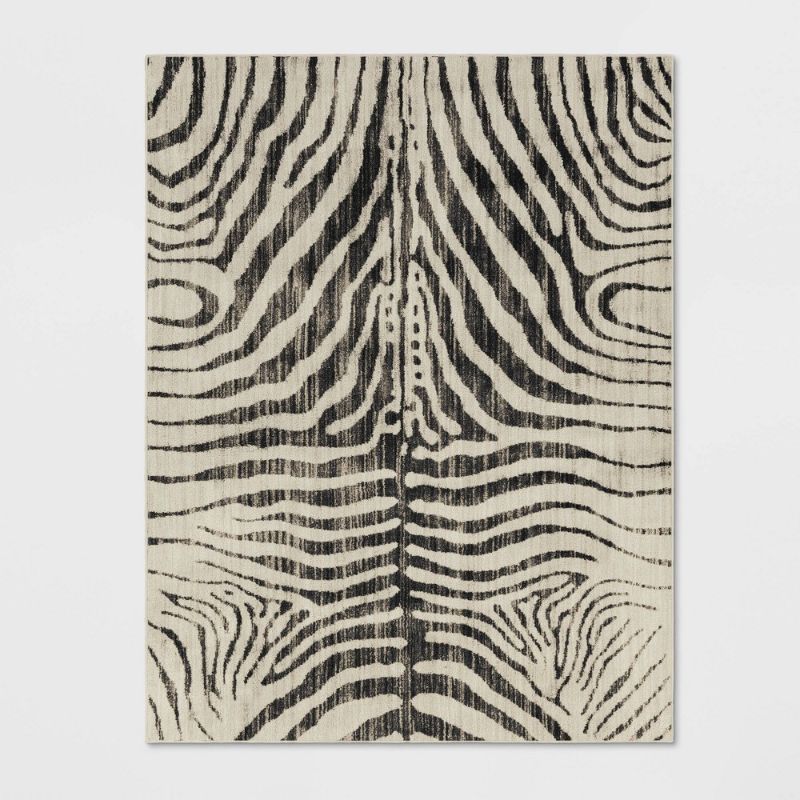 Photo 1 of 10'x13' Zebra Stripe Woven Area Rug - Opalhouse™
