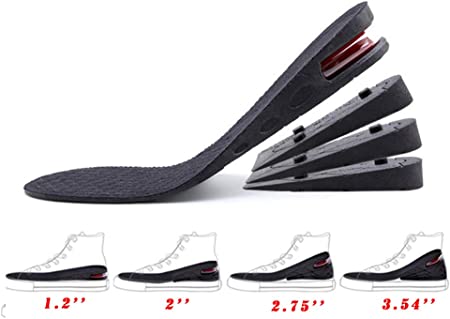 Photo 2 of Height Increase Insoles 4-Layer 3.54 inch Air Cushion Taller Shoes Insoles Heel Insert for Men and Women by ERGOfoot
MISSING PACKAGE.