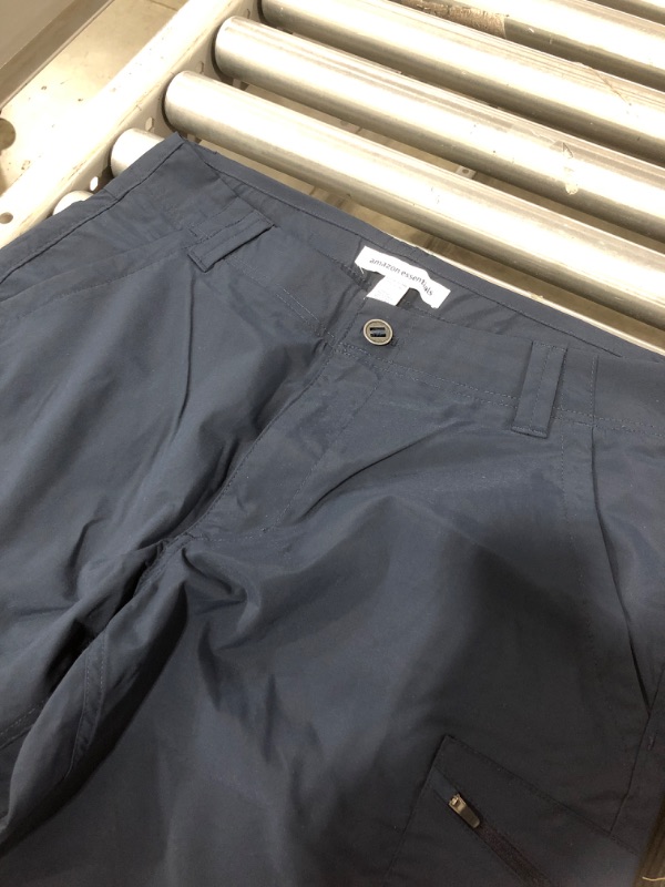 Photo 3 of AMAZON ESSENTIALS MEN'S PANTS WITH BUILT IN SHORTS. NAVY BLUE. SIZE 36X28. PRIOR USE.