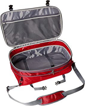 Photo 4 of Amazon Basics Carry-On Travel Backpack - Red
