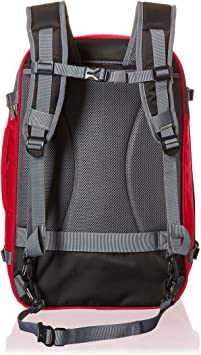 Photo 3 of Amazon Basics Carry-On Travel Backpack - Red
