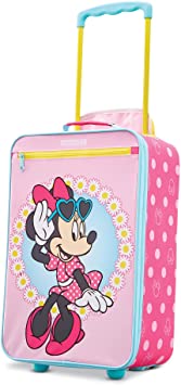 Photo 1 of American Tourister Kids' Disney Softside Upright Luggage, Minnie, Carry-On 18-Inch
