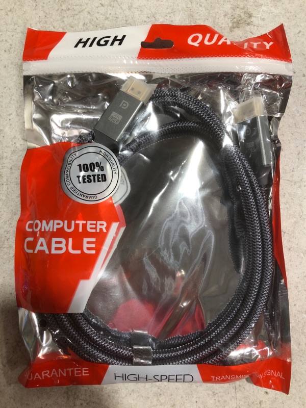 Photo 1 of HIGH QUALITY HIGH SPEED 4K UHD COMPUTER CABLE. GREY. 