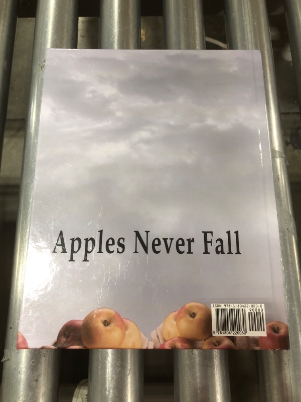 Photo 3 of Apples Never Fall: apples never fall by liane moriarty notebook hardcover with 8.5 x 11 in 100 pages
