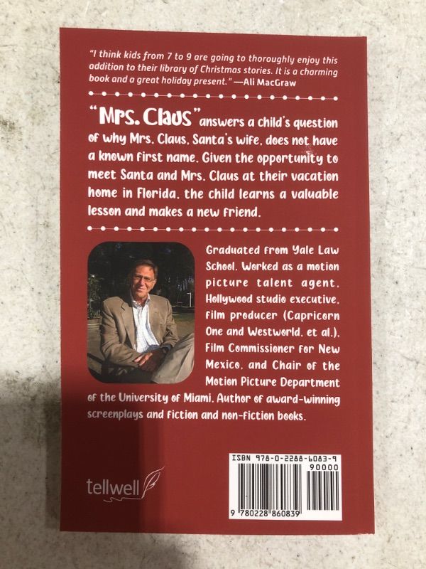 Photo 3 of Mrs. Claus Hardcover – September 23, 2021. PAPERBACK EDITION.