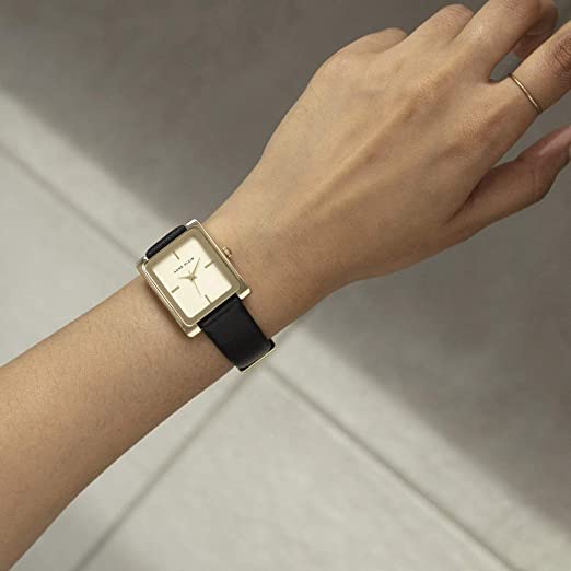 Photo 2 of Anne Klein Women's Leather Strap Watch
