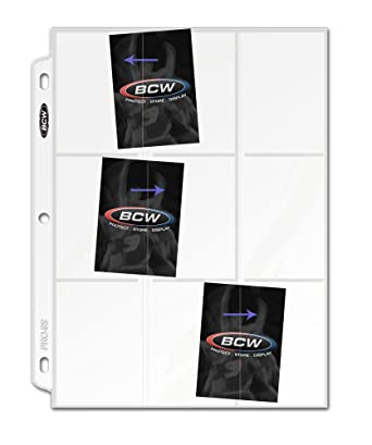 Photo 1 of BCW 1-PRO9S-20 New Pro 9-Pocket Page - Side Load
LOT OF 2.