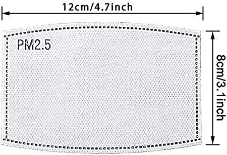 Photo 2 of 100PCS PM 2.5 Activated Carbon Filters,5 Layers Replaceable Anti Haze Filter Paper
LOT OF 6. 