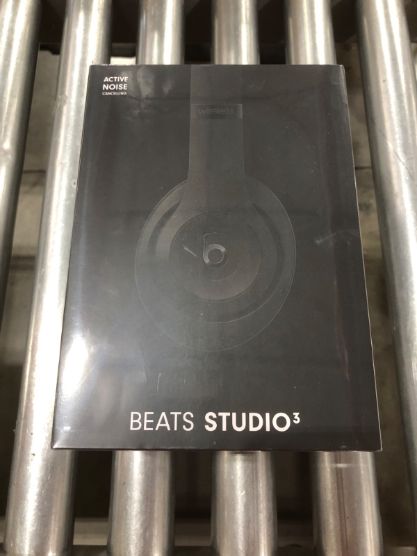 Photo 4 of Beats Studio3 Wireless Noise Cancelling Over-Ear Headphones - Apple W1 Headphone Chip, Class 1 Bluetooth, 22 Hours of Listening Time, Built-in Microphone - Matte Black (Latest Model)
SEALED NEW IN BOX.