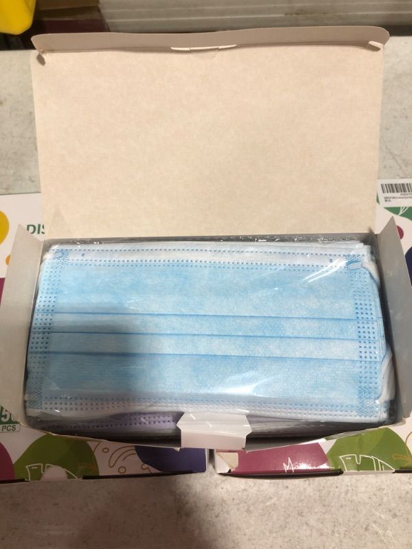 Photo 1 of HIWUP Multicolor Disposable Face Masks 50 Pack, PFE 99% Face Mask Suitable For Adults And Teens
LOT OF 10.
