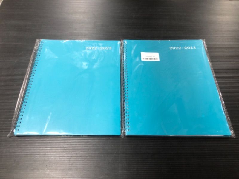 Photo 3 of Planner 2022-2023 - Weekly & Monthly Planner 2022-2023, 8" x 10", Flexible Cover
LOT OF 2.