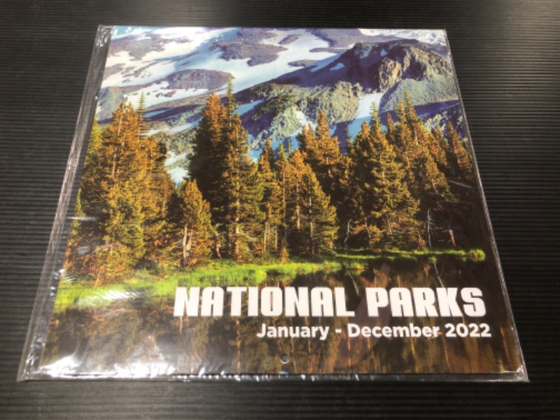Photo 1 of NATIONAL PARKS CALENDAR JANUARY-DECEMBER 2022