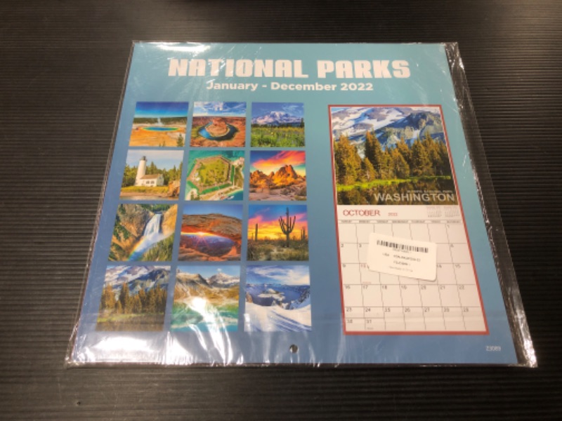 Photo 2 of NATIONAL PARKS CALENDAR JANUARY-DECEMBER 2022