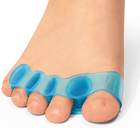 Photo 1 of Bukihome 8 PCS Toe Separators and Bunion Corrector, Toe Spacers to Separate Overlapping Toes, Relieve Bunion Pain Crooked Toes?Upgrade Non-Slip?
