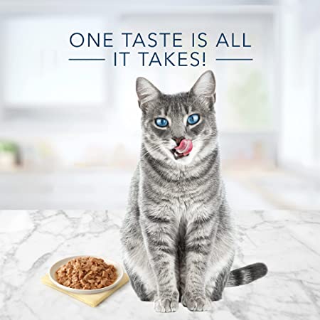 Photo 3 of Blue Buffalo Tastefuls Natural Flaked Wet Cat Food Variety Pack, Tuna, Chicken, Fish & Shrimp Entrées in Gravy 3-oz Cans (12 Count - 4 of Each Flavor)
BB 10/2024.