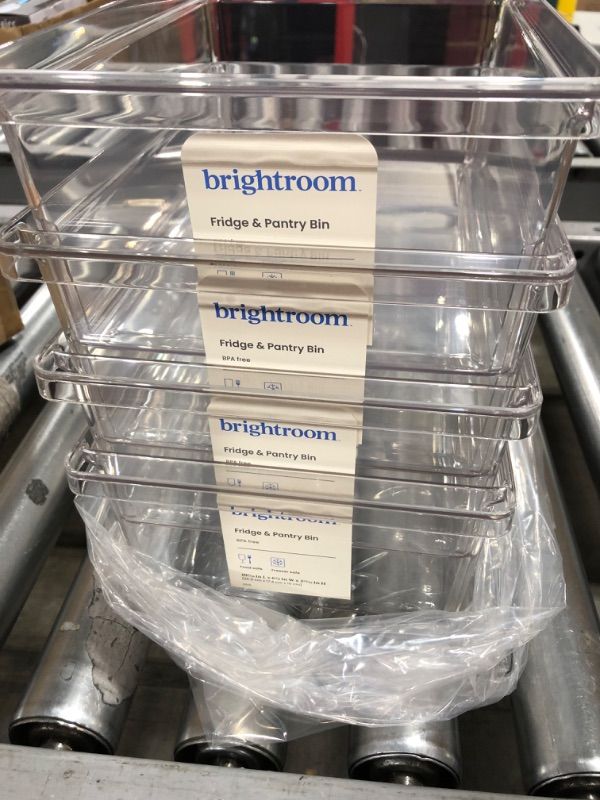 Photo 1 of 7"W X 10.5"D X 4"H Plastic Kitchen Organizer - Brightroom™ 4 pack
