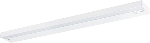 Photo 1 of Brilli 20755-000 Bright Clean Antimicrobial Under Cabinet LED Light Fixture, 24", White
