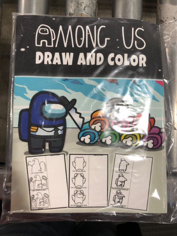 Photo 2 of Among Us coloring book for kids ages 4-8