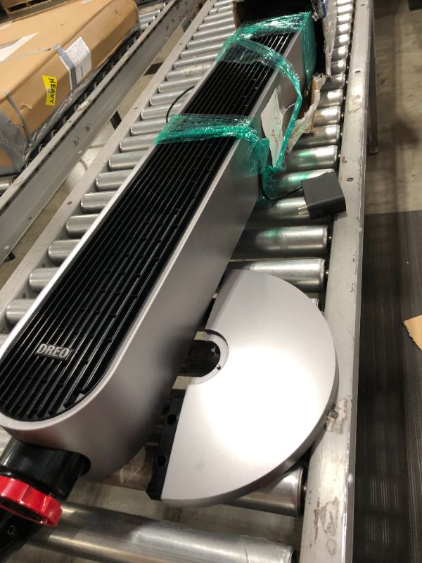 Photo 3 of Dreo Pilot Max 120° Oscillating Tower Fan, 42 Inch Bladeless Fan for Bedroom, 25dB Quiet DC Motor, Standing Fan with Remote, 12 Hyper Wind Speeds, 4 Modes, 12H Timer Floor Fans for Home Living Room