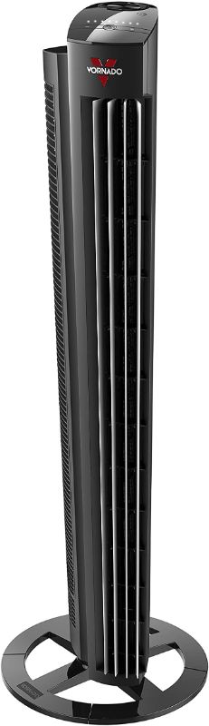 Photo 1 of Vornado NGT425 Air Circulator Tower Fan with Remote Control and Versa-Flow, 42", Black
