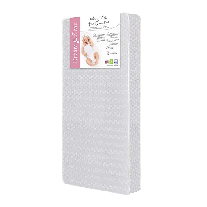 Photo 1 of Dream On Me, Orthopedic Firm Foam Standard Crib Mattress, White, Full (5E5WL)