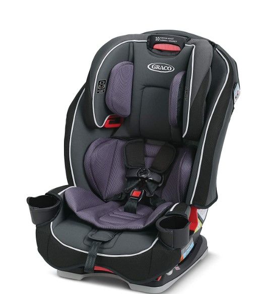 Photo 1 of Graco SlimFit 3 in 1 Car Seat, Slim & Comfy Design Saves Space in Your Back Seat, Annabelle
