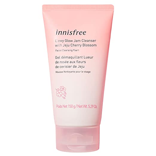 Photo 1 of innisfree Cherry Blossom Dewy Glow Jam Cleanser Daily Face Wash
