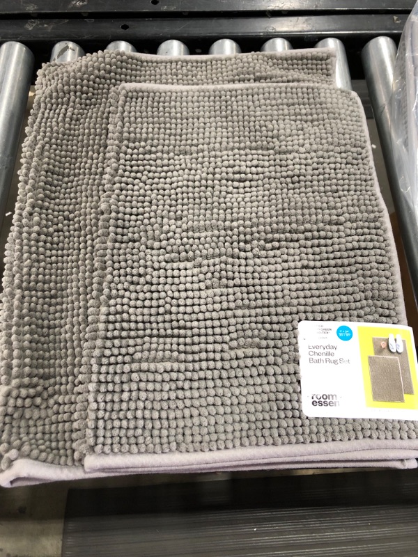 Photo 2 of 2pk Everyday Value Chenille Rugs - Room Essentials™

