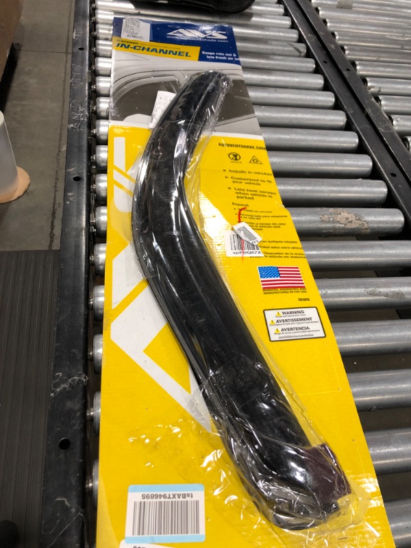 Photo 2 of Auto Ventshade AVS 192455 In-Channel Ventvisor Side Window Deflector, 2-Piece Set for 1996-2022 Chevrolet Express & GMC Savana Vans 1500-3500, 2003-2009 Kodiak & Topkick C4500-C5500 with Standard Cab
