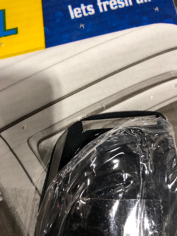 Photo 4 of Auto Ventshade AVS 192455 In-Channel Ventvisor Side Window Deflector, 2-Piece Set for 1996-2022 Chevrolet Express & GMC Savana Vans 1500-3500, 2003-2009 Kodiak & Topkick C4500-C5500 with Standard Cab
