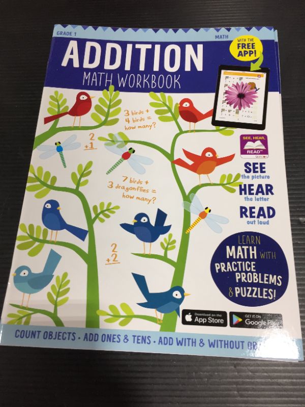 Photo 1 of Addition Math Workbook 7 Pack