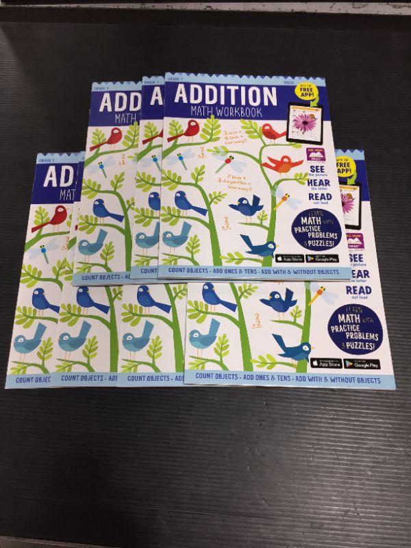 Photo 3 of Addition Math Workbook 7 Pack