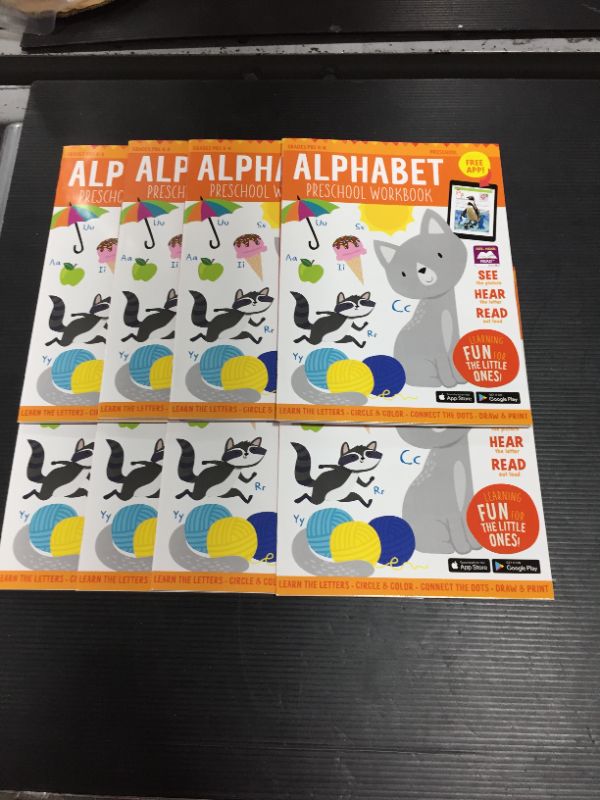 Photo 3 of Alphabet Preschool Workbook 8 Pack
