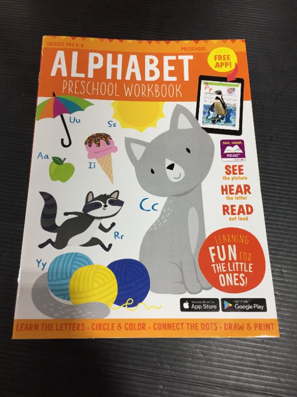 Photo 1 of Alphabet Preschool Workbook 8 Pack