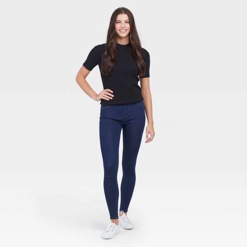 Photo 1 of Assets by Spanx Women's Denim Skinny Leggings - Size: X-Large