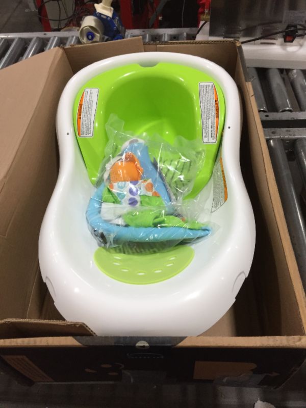 Photo 2 of Fisher-Price 4-in-1 Sling 'n Seat Tub, Multicolor
