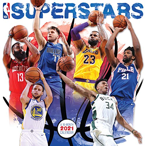 Photo 1 of 2021 NBA Superstars Wall Calendar