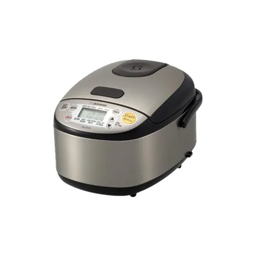 Photo 1 of Zojirushi - Micom 0.6-Quart Rice Cooker - Stainless black
