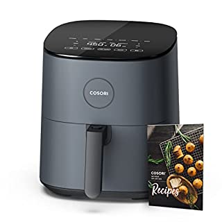 Photo 1 of COSORI Air Fryer, 5 QT, 9-in-1 Airfryer Compact Oilless Small Oven, Dishwasher-Safe, 450? freidora de aire, 30 Exclusive Recipes, Tempered Glass Display, Nonstick Basket, Quiet, Fit for 2-4 People