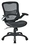 Photo 1 of Office Star Mesh Back & Seat, 2-to-1 Synchro & Lumbar Support Managers Chair, Black
