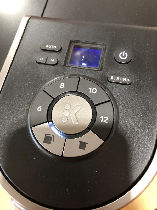 Photo 1 of Keurig - K-Duo 12-Cup Coffee Maker and Single Serve K-Cup Brewer - Black
