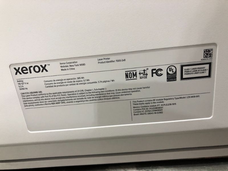 Photo 7 of Xerox C230/DNI Color Printer, Laser, Wireless
