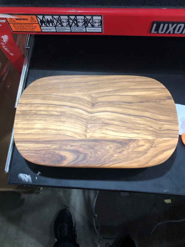 Photo 1 of 11" x 7" Olivewood Elevated Serving Board - Threshold