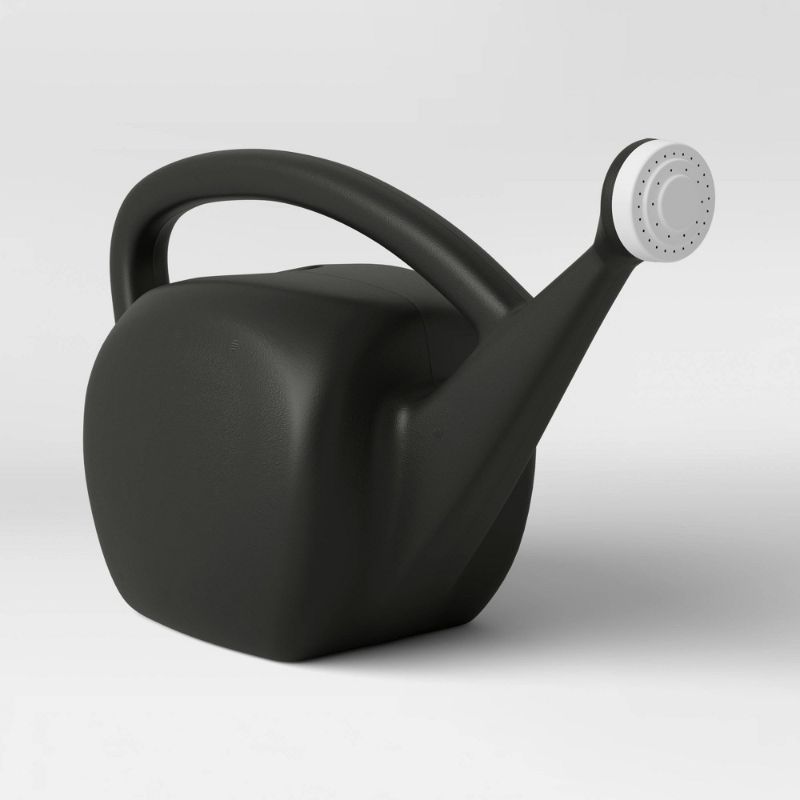 Photo 1 of 2gal Novelty Watering Can Black - Room Essentials
